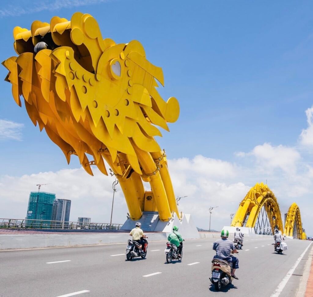 Dragon Bridge in Da Nang