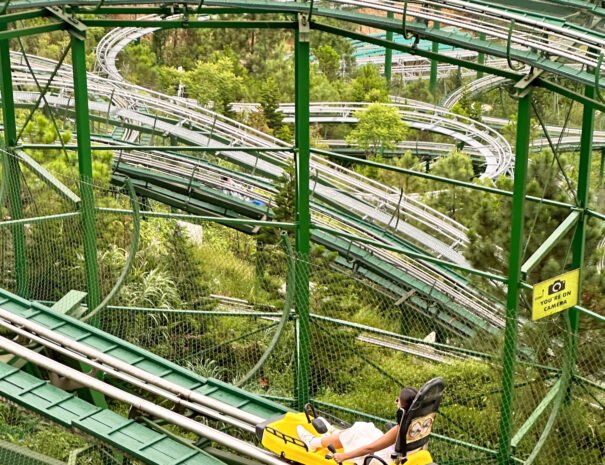 alpine coaster on Ba Na hills