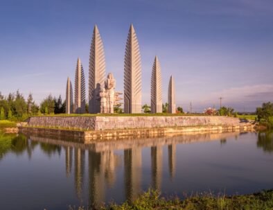 Historic building within the Hien Luong Bridge and Ben Hai River DMZ area