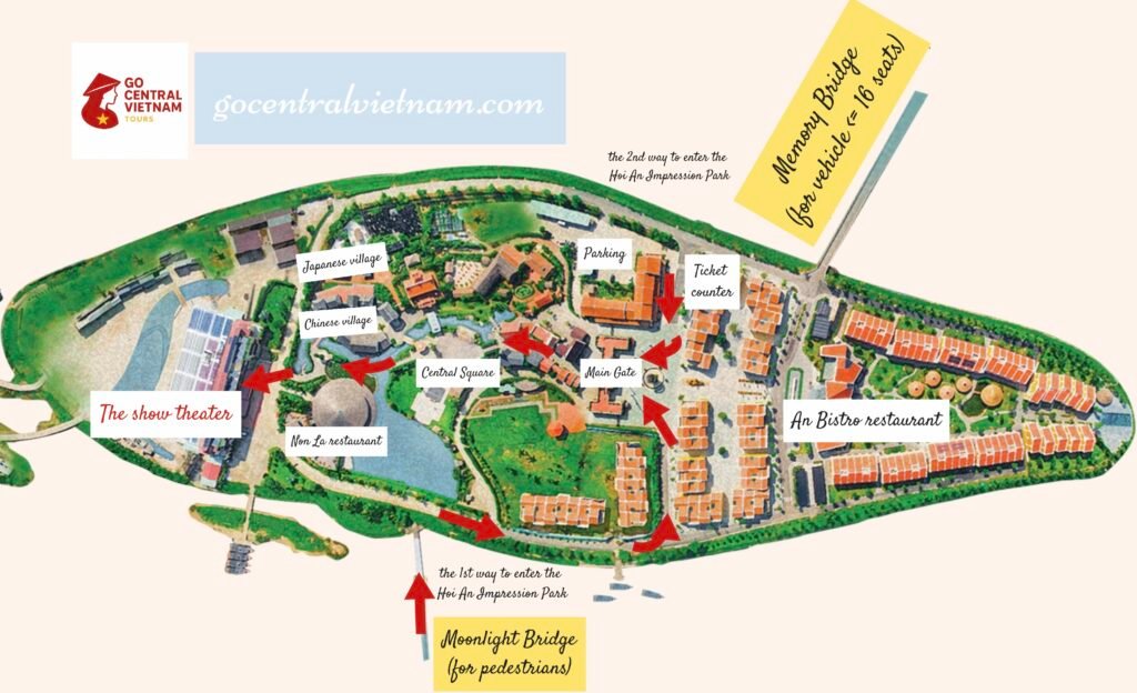 Hoi An Memory Land map
